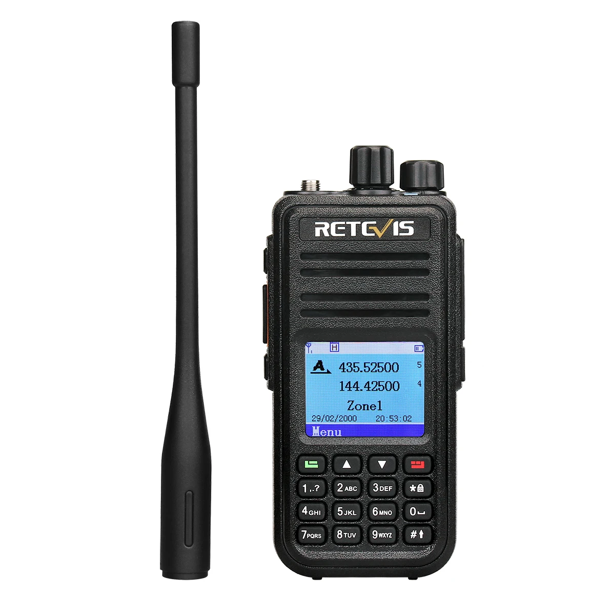 RETEVIS RT3S DMR Digitale Radio de Emisie-Receptie GPS DMR Ham Radio Amador 5W DMR VHF UHF Dual Band Compatibil cu Mototrbo/TYT DMR