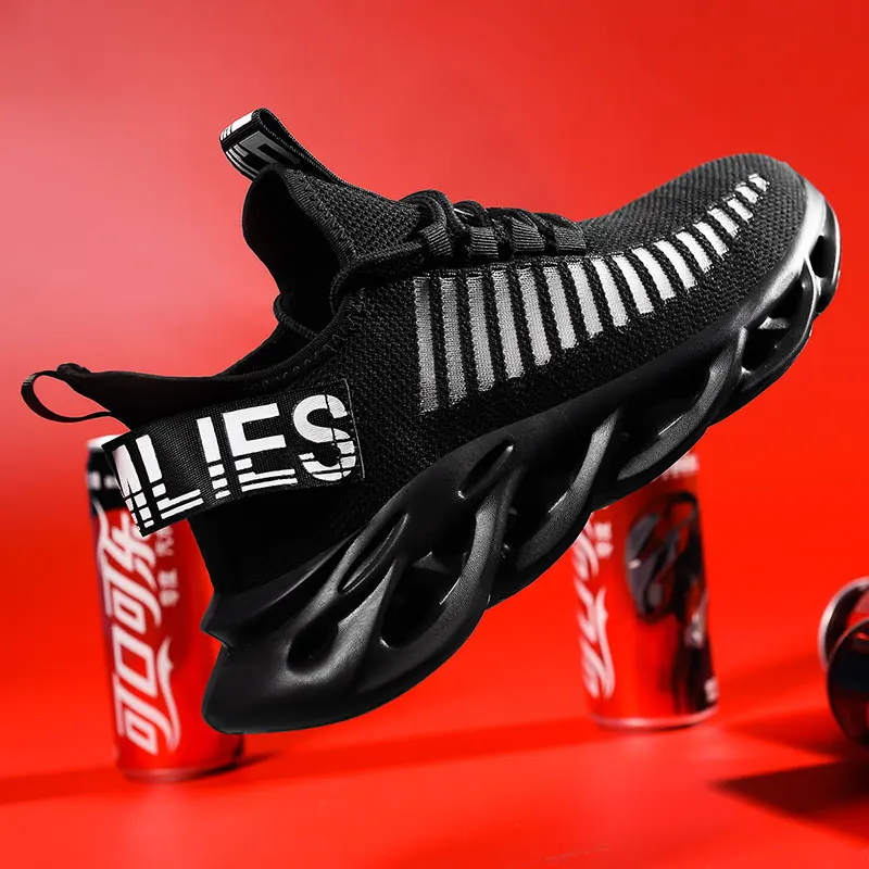 2019 Noi Barbati Pantofi De Alergat Absorbție De Șoc Perna Usor Respirabil Încălțăminte Confortabilă În Aer Liber De Sport Adidasi De Mers Pe Jos
