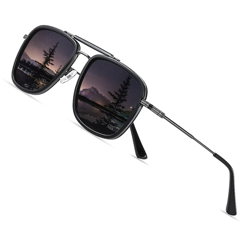 AOFLY Bărbați ochelari de Soare Polarizat Brand de Lux Design Anti-orbire Gradient Lens 2021 New Sosire Conducere Pătrat ochelari de Soare Femei