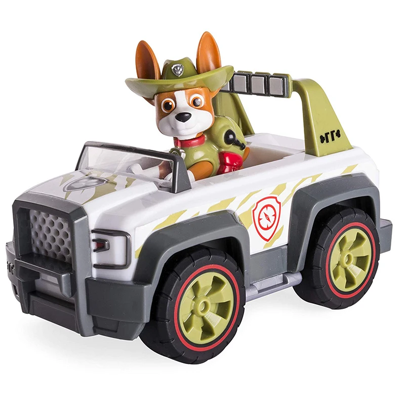 Paw Patrol Jungle Rescue Tracker Jungla Cruiser Vehicul si Cifra Modelul Marshall Chase Moloz Vehicul Set Mașină de Jucărie pentru Copii Cadouri