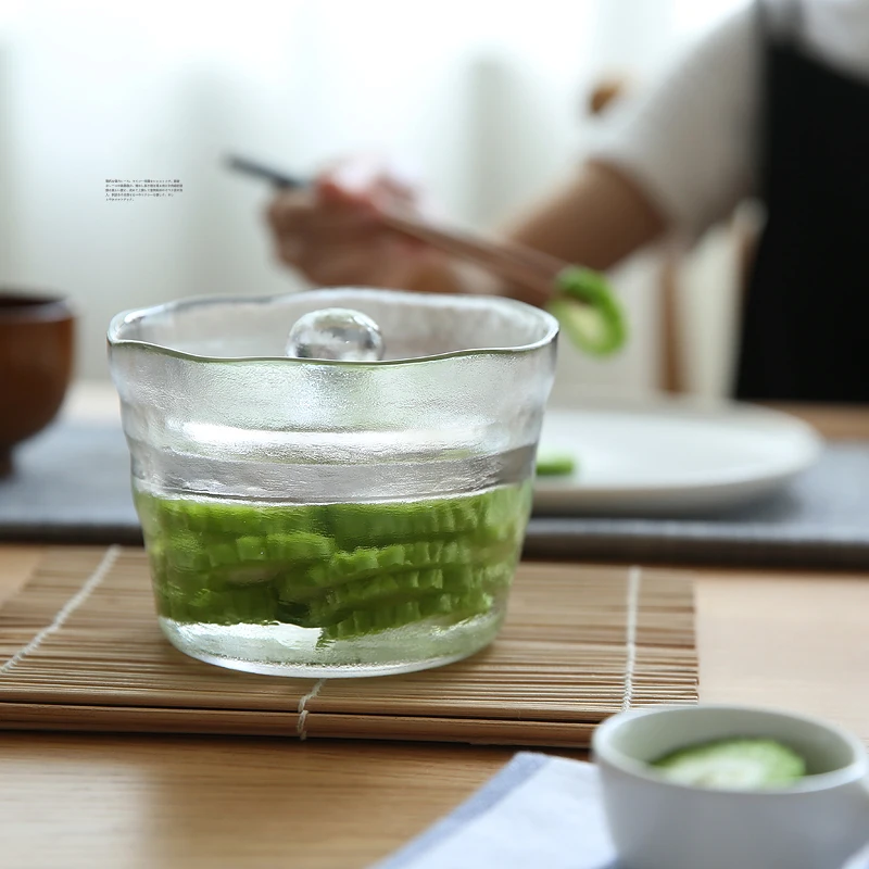 Creative Japoneză Kimchi Borcan Îngroșat Borcane de Sticlă cu Capac Eco-Friendly Plumb Marinate Rezervor Bucătărie Acasă Containere de Depozitare