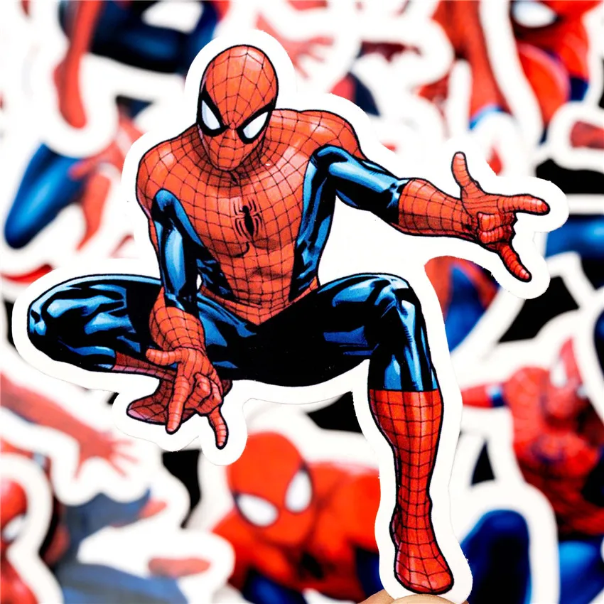 Disney 30buc Avengers Marvel Spiderman Eroul Autocolante, Autocolant rezistent la apa Skateboard Chitara Laptop Depozitare Biciclete Steakuri de Jucărie