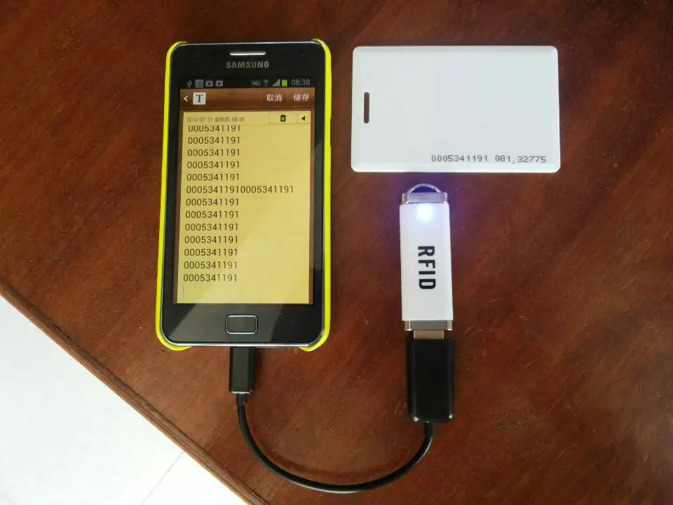 Cititor de carduri RFID Cititor cip EM4100 125Khz Dongle USB Senzor de Proximitate