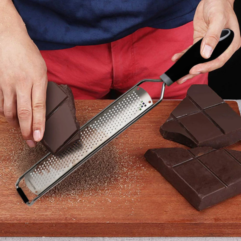 1 Buc Multifunctional Din Otel Inoxidabil Brânză Răzătoare Instrumente De Ciocolata Lamaie Zester Fructe Polițist Gadget-Uri De Bucătărie