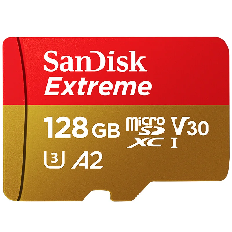 Card de Memorie SanDisk Extreme 32GB UHS-I microSDHC V30 4K UHD micro SD card microSDXC 64GB U3 Viteza de Citire de Pana la 100MB/s TF Card