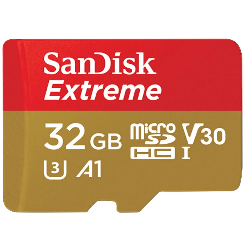 Card de Memorie SanDisk Extreme 32GB UHS-I microSDHC V30 4K UHD micro SD card microSDXC 64GB U3 Viteza de Citire de Pana la 100MB/s TF Card