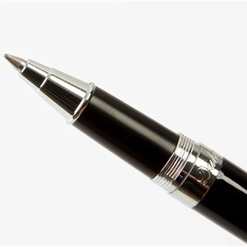 Papetarie Promovarea Duke Serie Moda Netedă Negru si Argintiu Rollerball Pen Lux Metal Cadou Pixuri pentru Scris