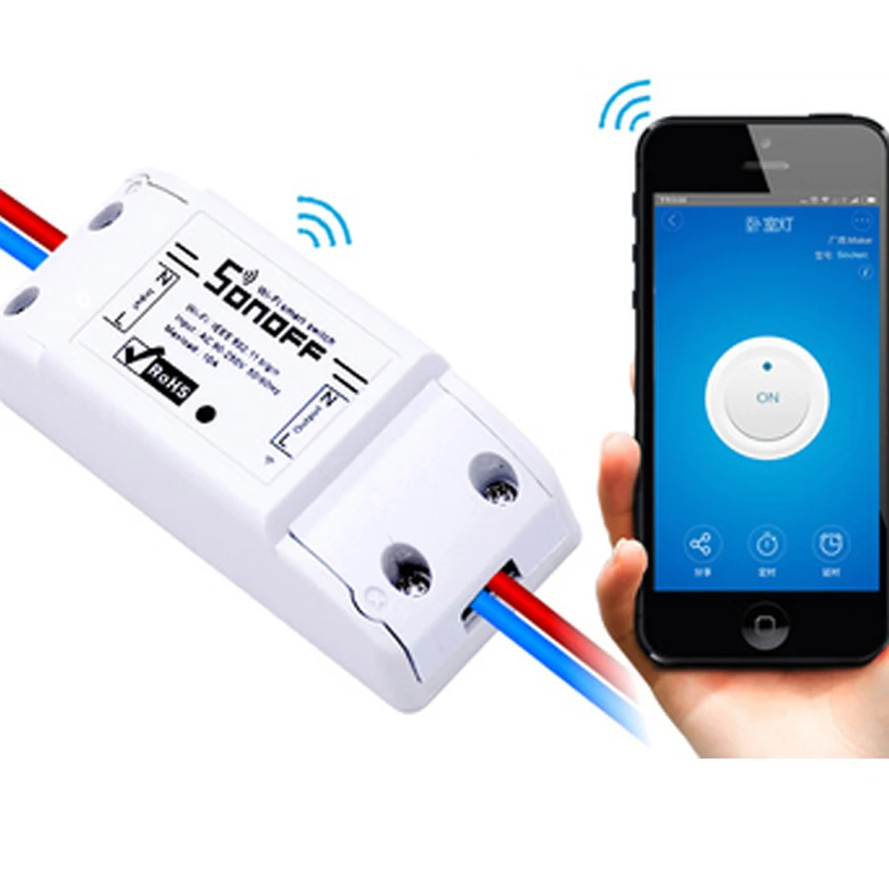 Wireless WIFI Smart Power Switch, Control de la Distanță,de Automatizare Modulul Releu, o Casă Comună pentru Modificarea Diy Piese pentru Lumina de Acasă