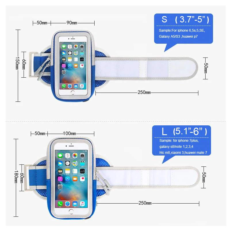 Exercițiu Caz Universal De Funcționare A Acoperi Pungi Pentru Samsung A50 A30 Galaxy S10 Plus S10 Lite S10e Cazul Smartphone Brațul Trupa De Gimnastică Husă