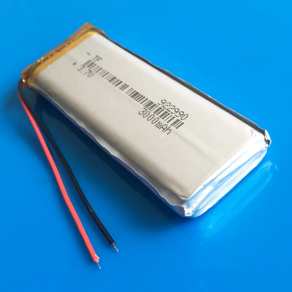 3.7 V 3000mAh baterie litiu polimer lipo baterie reîncărcabilă 922990 pentru GPS DVD PDA PAD power bank Tablet PC e-book camera tableta