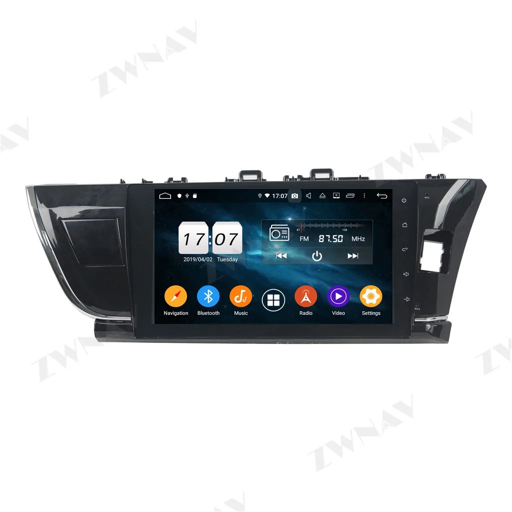 PX6 4+64GB, Android 10.0 Mașină Player Multimedia Pentru Toyota Corolla-GPS Navi Radio navi stereo IPS ecran Tactil unitatea de cap