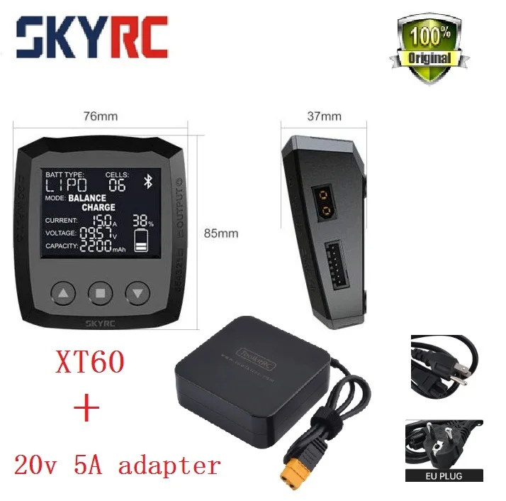 SKYRC B6 nano LiPo Baterie Încărcător Descărcător de 15A/320W DC 9-32V Mini Încărcător cu XT60 20V 15V 5A 6A adaptor de alimentare