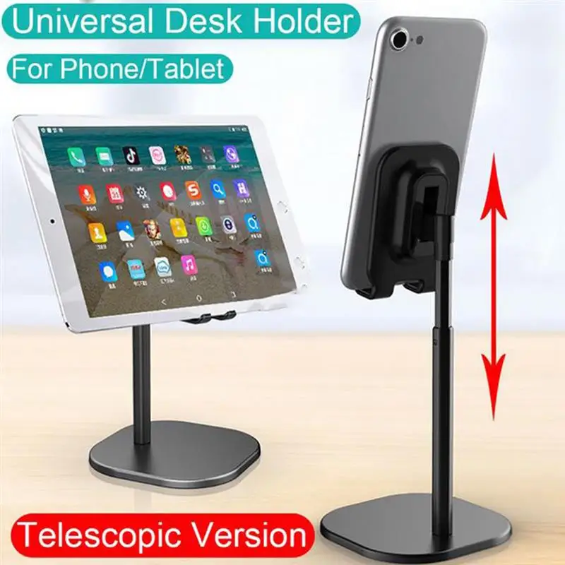Universal Birou Telescopic Telefon Mobil Suport Stand Pentru Telefon Mobil/Tabletă, Desktop-Ul Flexibil, Portabil Suportul De Difuzare