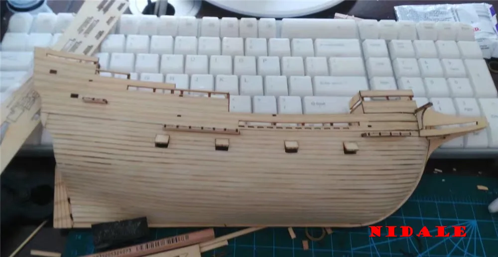 NIDALE model la Scară 1/96 clasice agățat de perete din lemn model kituri mayflower Jumătate coca navei model