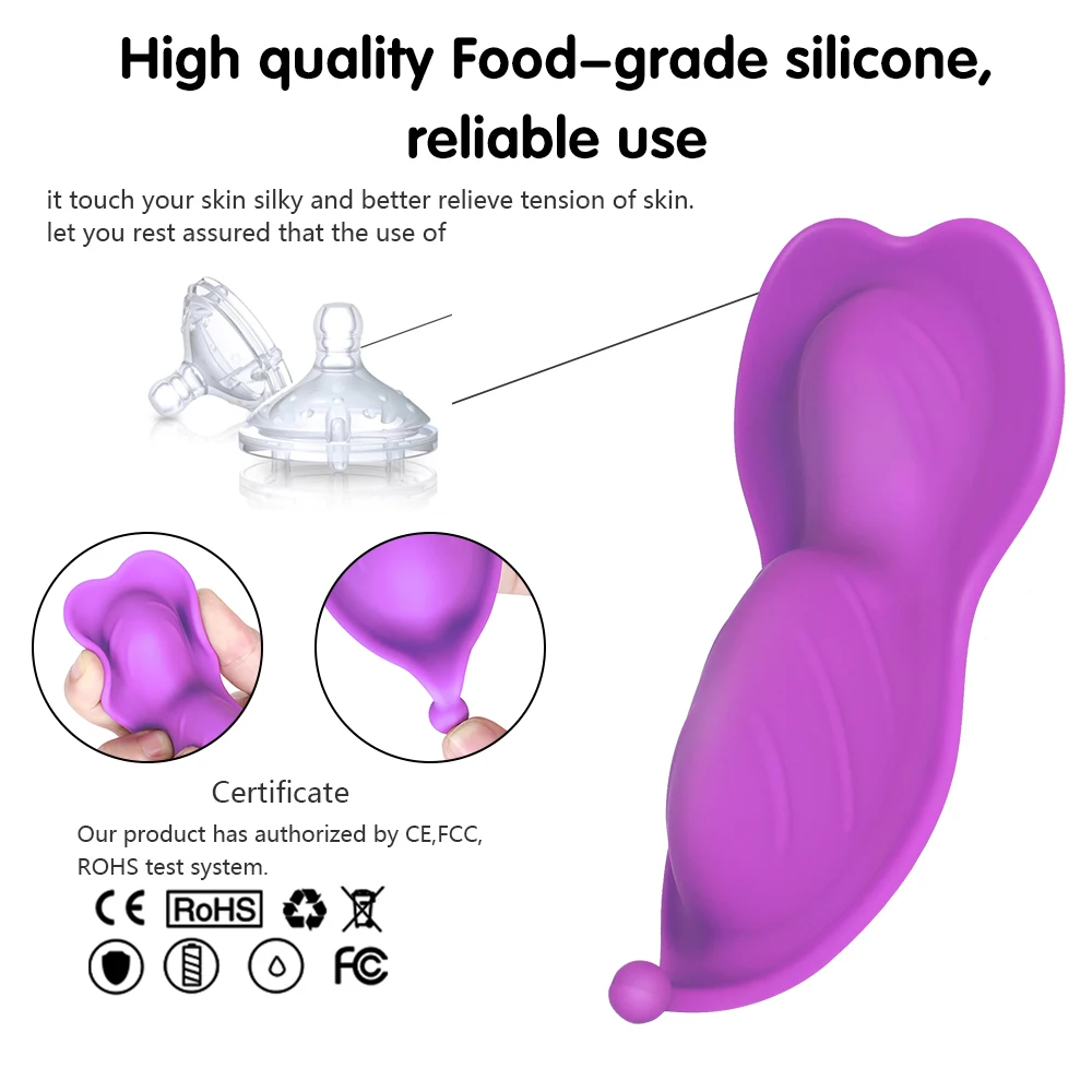 Bluetooth Fluture Portabil Dildo Vibrator pentru Femei fără Fir Control de la Distanță APP Vibratoare Chilotei jucarii Sexuale pentru cupluri Sex-Shop