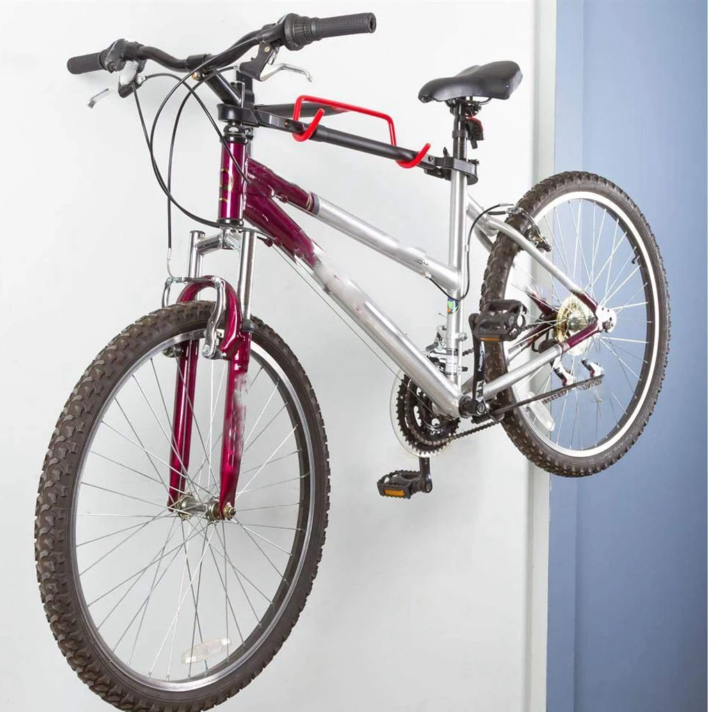 Bicicleta Montare Pe Perete Depozitare Suport Bicicleta Cuier Stativ Rack Hook Garaj Suport