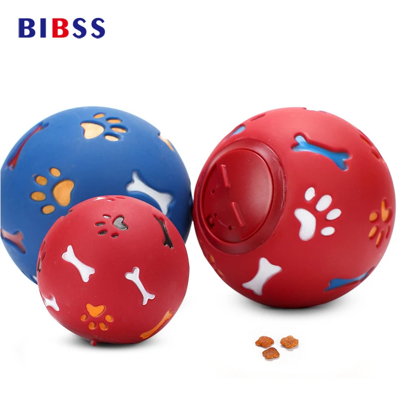 Animale de companie Câine Jucării Rezistente La Muște Câinii Scurgere Picnic Bile Roșii Și Albastre Gust de Lapte jucarii interactive