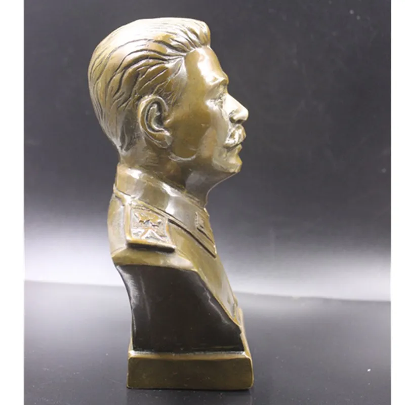 Liderul Rus Iosif Stalin Bust Figurine De Bronz Meșteșuguri Statuie Birou, Hotel, Club, Camera De Zi De Decorare L3424