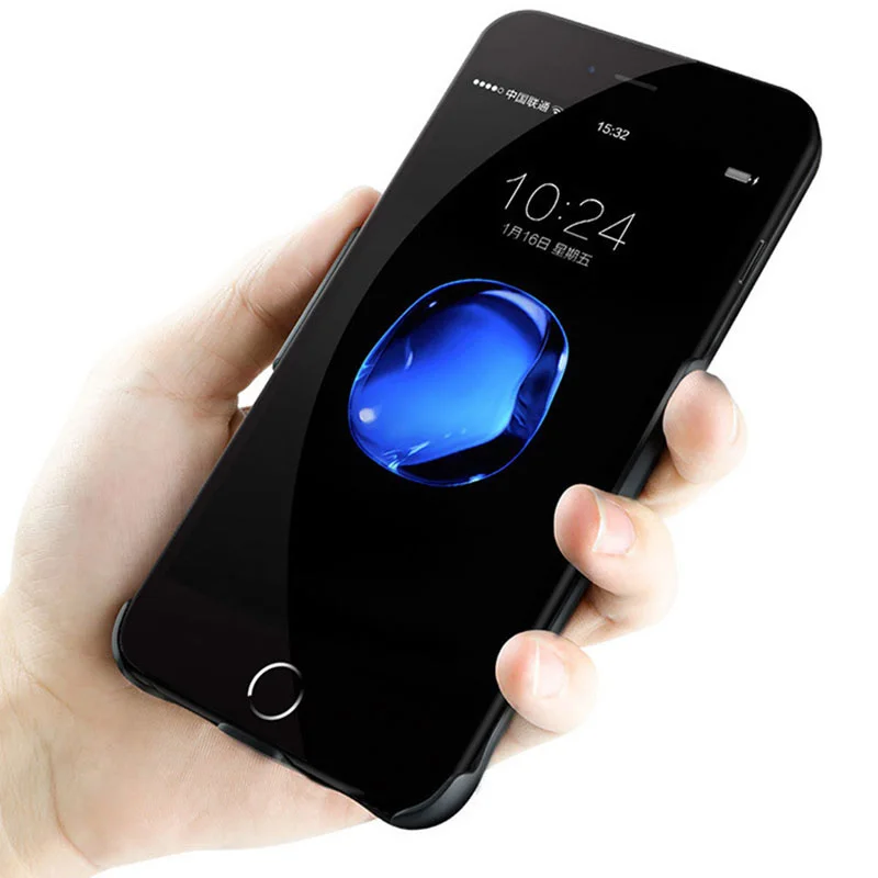 10000mah Baterie Caz pentru iPhone 6 6s 7 8 X Încărcător de Telefon Powerbank Caz de Încărcare pentru iPhone 6 6S 7 8 Plus Baterie Caz