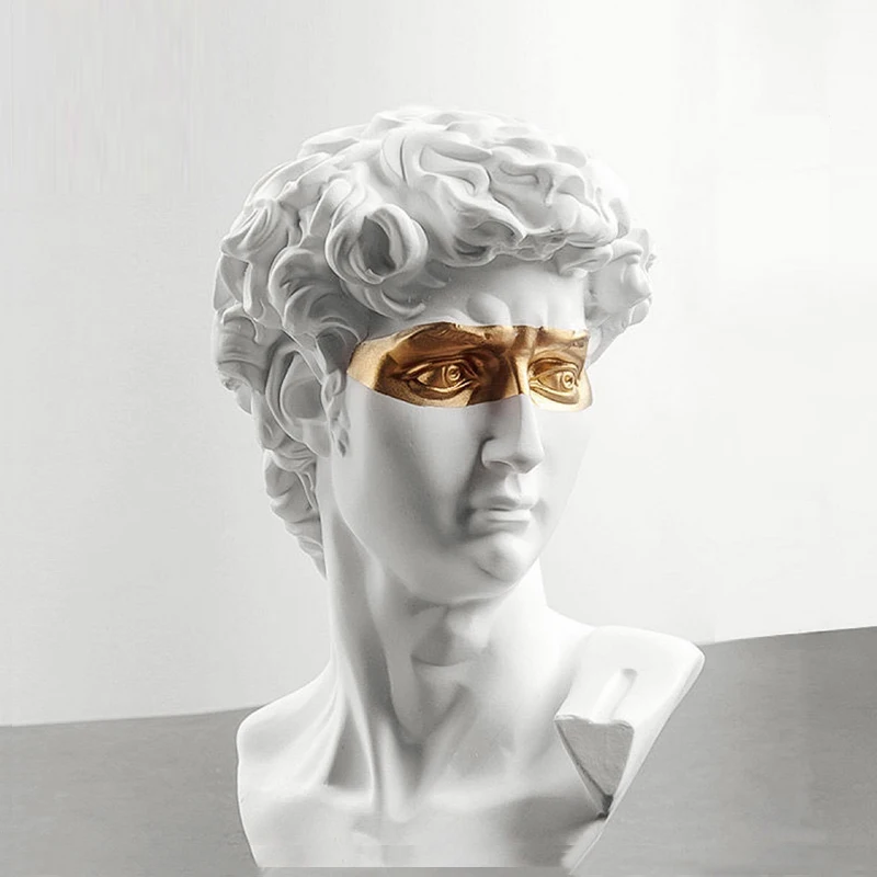 Sculptura abstractă David Oamenii Statui pentru Statuie Decor Acasă Decorare Accesorii Mitologia Europei Moderne Rășină