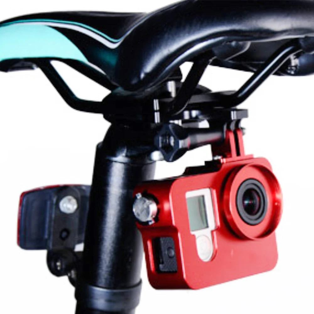 Biciclete Biciclete Seat Șa Feroviar Camera Rack Mount Monopied Tripode suport Suport Adaptor de Prindere pentru Gopro Hero 8 7 6 5 4 Xiaomi yi