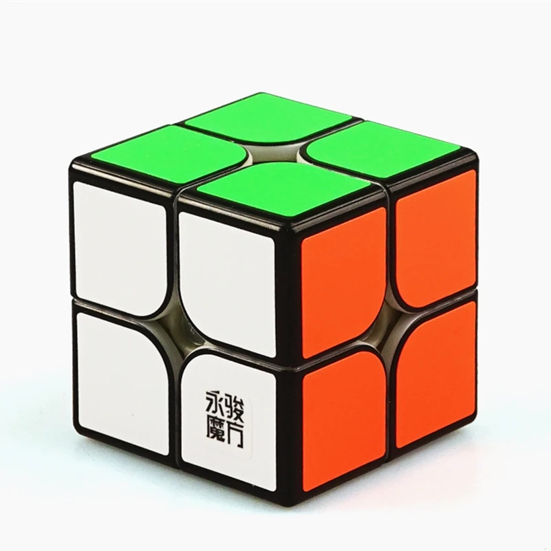 Yongjun YJ 2x2 cub Profesional viteza magnetic puzzle cub magic magic cube 48 magnet jucării educative pentru copii jucarii baieti