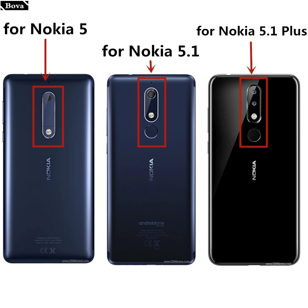 Titularul cardului de caz acoperire pentru Nokia 5.1 / pentru Nokia 5 / 5.1 Plus telefon din piele caz portofel capac flip-caz de protecție telefon genti