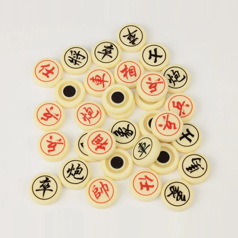 BSTFAMLY Șah Chinezesc Cu Magnetice din material Plastic Cutie 32Pcs/Set Vechi Joc de Go Xiang Qi Dame Internaționale Pliere Jucărie Cadouri LC04
