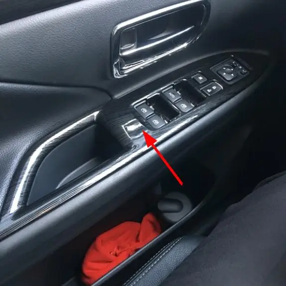 Pentru Mitsubishi Outlander 2013-2019 Geamul Portierei Ridicați Comutatorul Cotiera Acoperi Ornamente ABS Cromat Stiker Auto-Styling Accesorii Auto