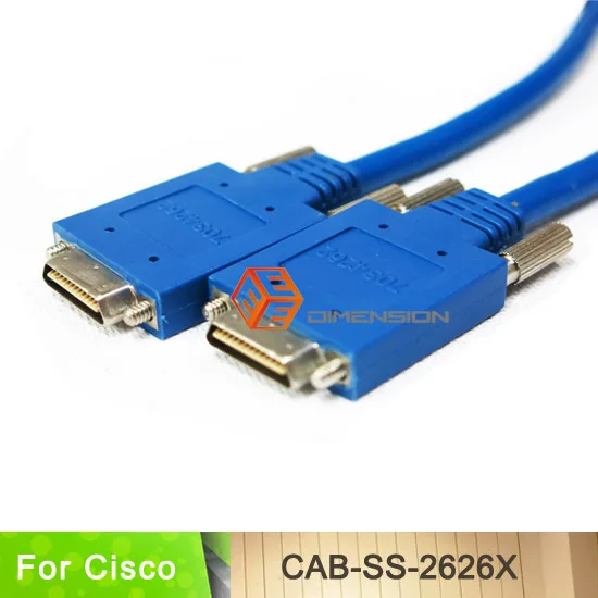 DHL ping 3FT lungime router prin cablu CAB-SS-2626X DTE/DCE Smart cablu Serial pentru cisco WIC-2T
