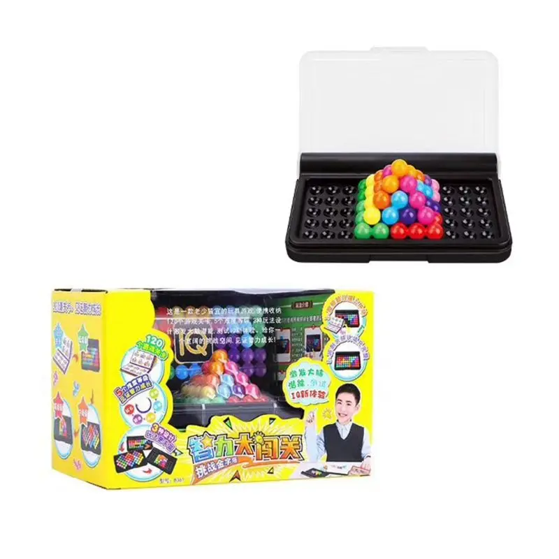 Piramida Jocuri Inteligente IQ Puzzler Inteligenta Provocare Jucarii Educative Puzzle X5XE