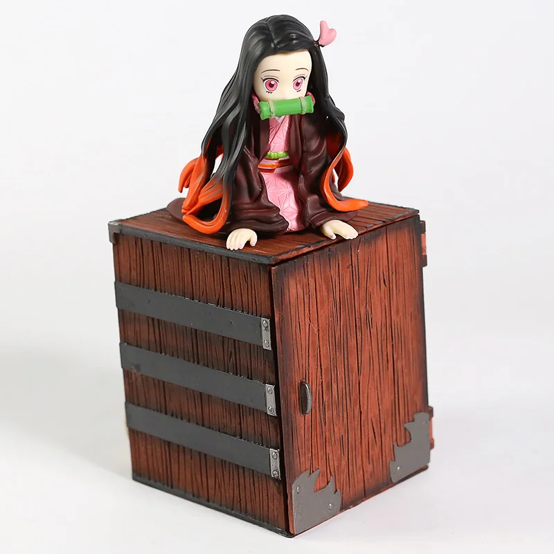 Demon Slayer Kimetsu Nu Yaiba Kamado Nezuko În Cutie PVC Figura de Colectie Model de Jucărie