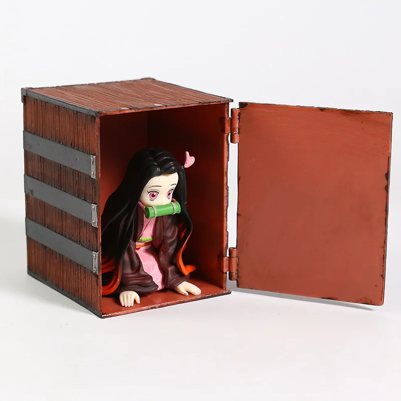 Demon Slayer Kimetsu Nu Yaiba Kamado Nezuko În Cutie PVC Figura de Colectie Model de Jucărie
