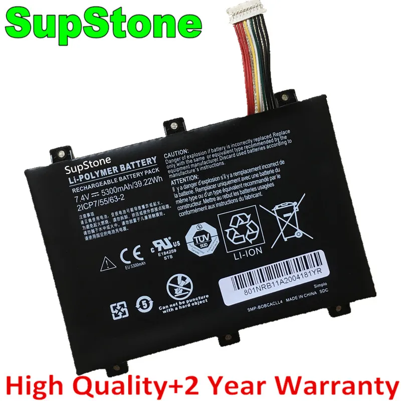 SupStone Nou SMP-BOBCACLL4 2ICP7/55/63-2 Baterie Laptop Pentru Xplore XSlate B10 IX101B2 D10 iX101B1 Rugged Tablet