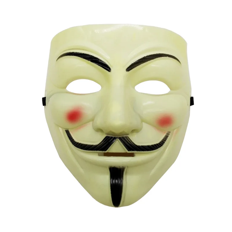 Groază Hacker Măști V De la Vendetta Masca Horror de Halloween Măști PVC Grimasă Măști de Cosplay elemente de Recuzită de Cadouri Pentru Copii