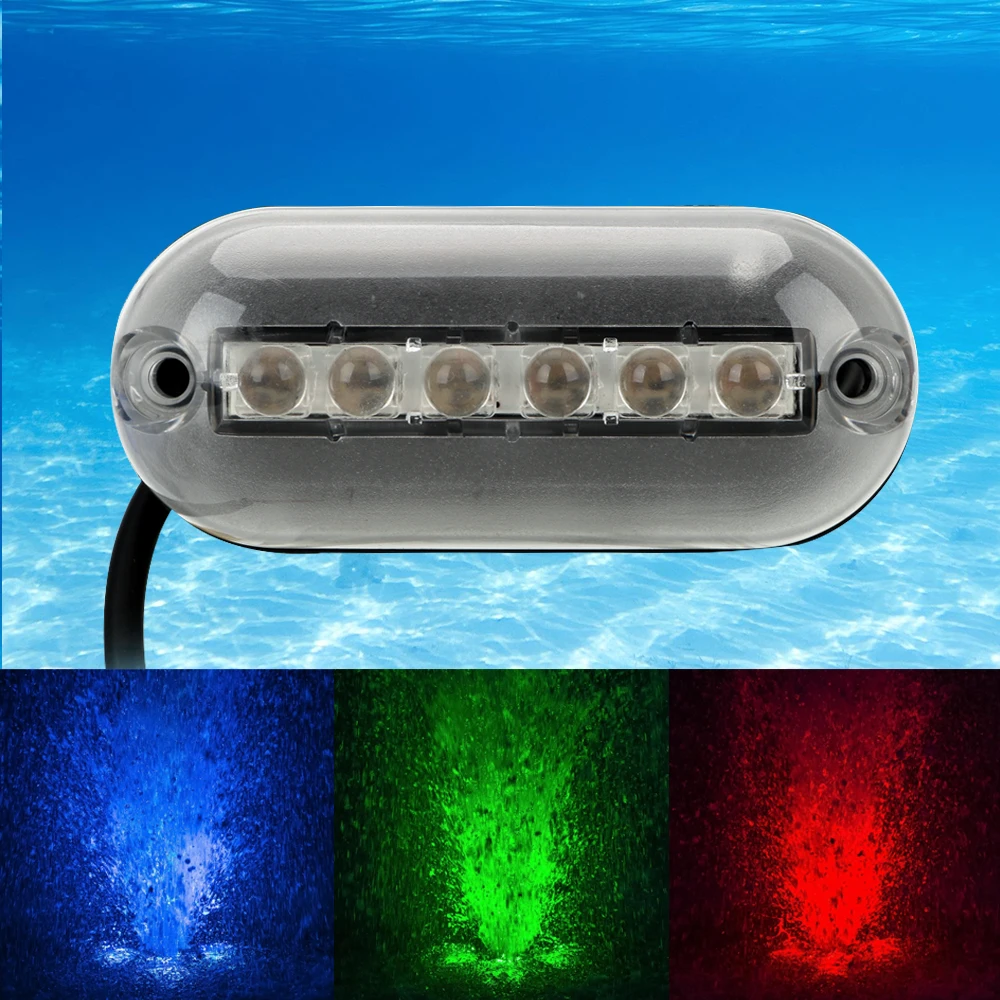 LEEPEE 6 LED Lumină Atmosferă Universal Auto-styling Accesorii Auto Impermeabila Auto Decoratiuni Alb/Rosu/Albastru/Verde Led-uri