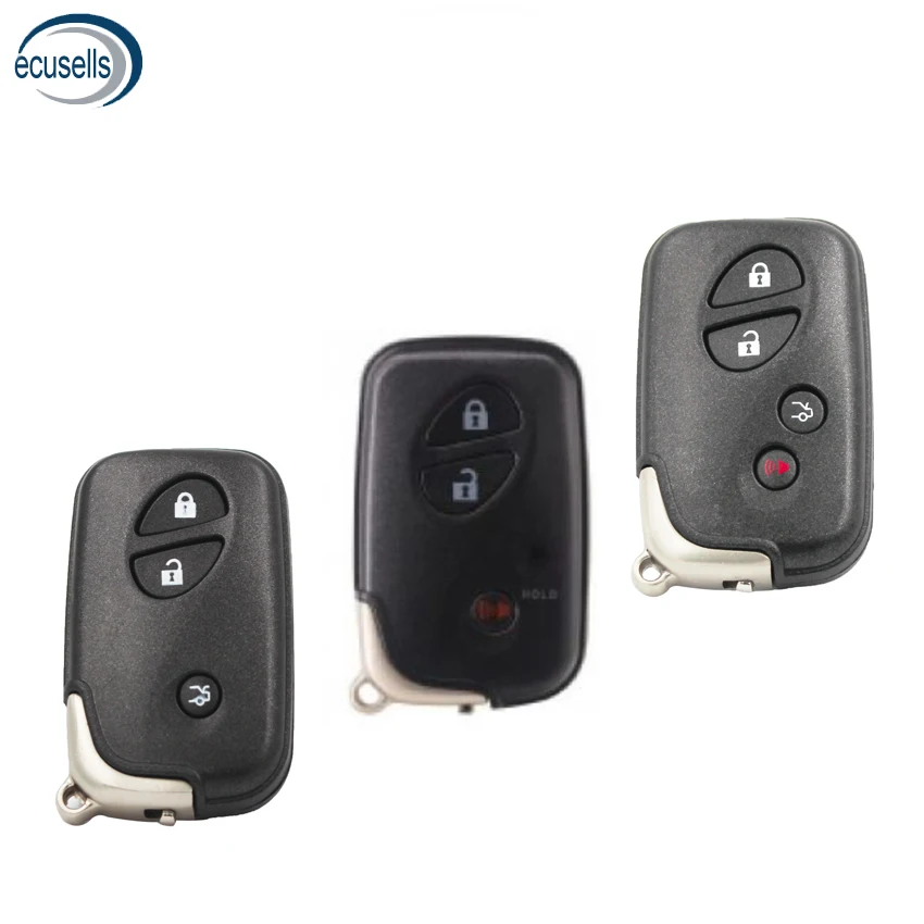 3/4 Butonul Înlocuire Shell Smart Remote Caz-Cheie Fob 3+1 Buton Pentru Lexus IS250 ES350 GS350 LS4 cu cheia de urgență