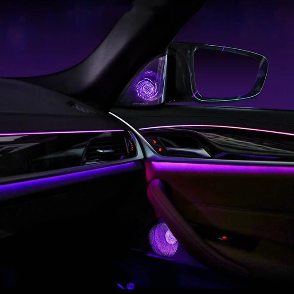 Masina luminos difuzor Pentru BMW G30 seria 5 de înaltă calitate, viziune de noapte înalte tweeter audio trompeta capul horn 64 de culori de lumină LED-uri