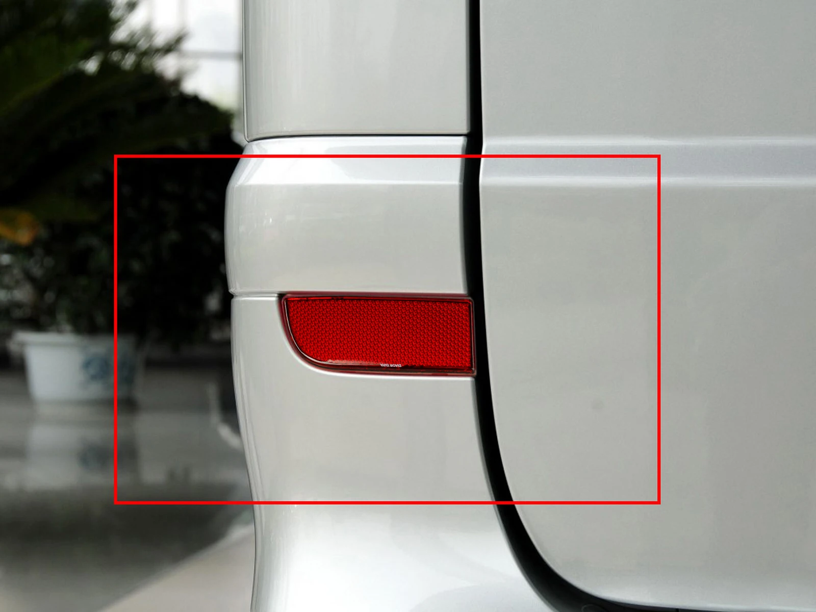 ANGRONG 2x Bara Spate Reflector Roșu Obiectiv Nou Pentru Mercedes-Benz Vito W639 Viano 2003-
