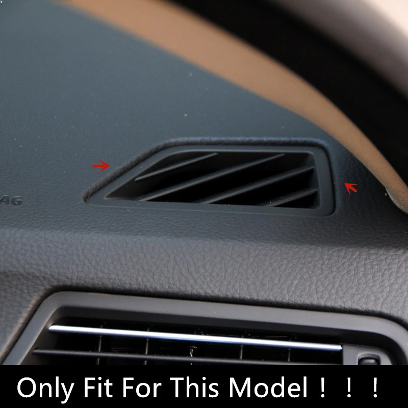 Pentru BMW Seria 5 F10 2011-2017 Accesorii de Interior tablou de Bord Auto Evacuare a Aerului Cadru Decorativ de Acoperire Ornamente din Fibra de Carbon Autocolant