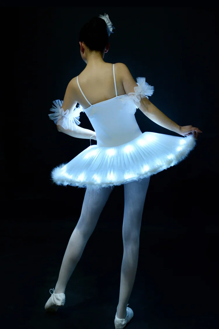 Profesionist De Balet Tutu A Dus Lacul Lebedelor Adult Dans Balet Haine Fusta Tutu Femei Balerina Rochie Pentru Petrecere Alb Rochie De Balet