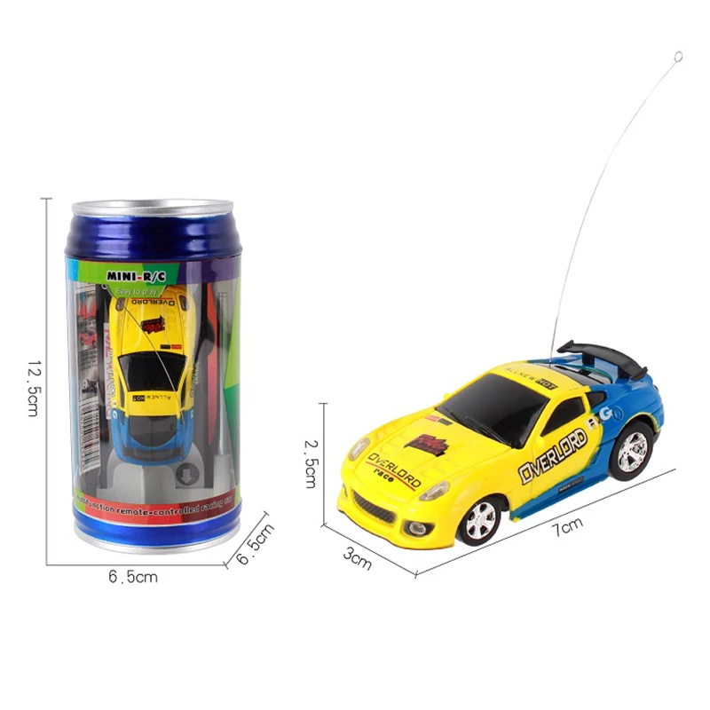 1 buc Mini Masini RC Fierbinte Vânzările coca-Cola Pot Cutie Micro Model de Masina de Curse Jucărie Emote de Control Micro Curse Auto Copii Băiat Mai bun Cadou