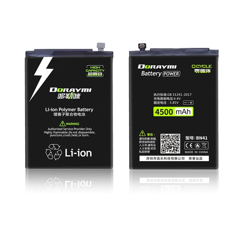 DORAYMI BN41 Baterie pentru Xiaomi Redmi Note 4 Hongmi Note4 Notă 4X BN43 Telefon Bateria de Mare Capacitate de Înlocuire Baterii+Instrumente