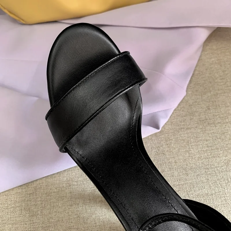 Femei sexy clubwear sandale din piele de înaltă Neregulate ciudat G sandale cu toc pantofi femei curea glezna pantofi de partid plus dimensiune