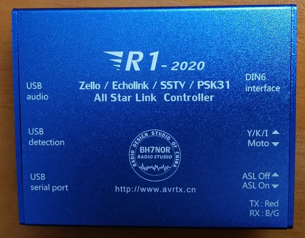 R1-2020 ASL-Echolink-zello-YY Voice Interface Board placa de Sunet USB Versiunea SSTV PSK31 AllStar Link-ul de Controller