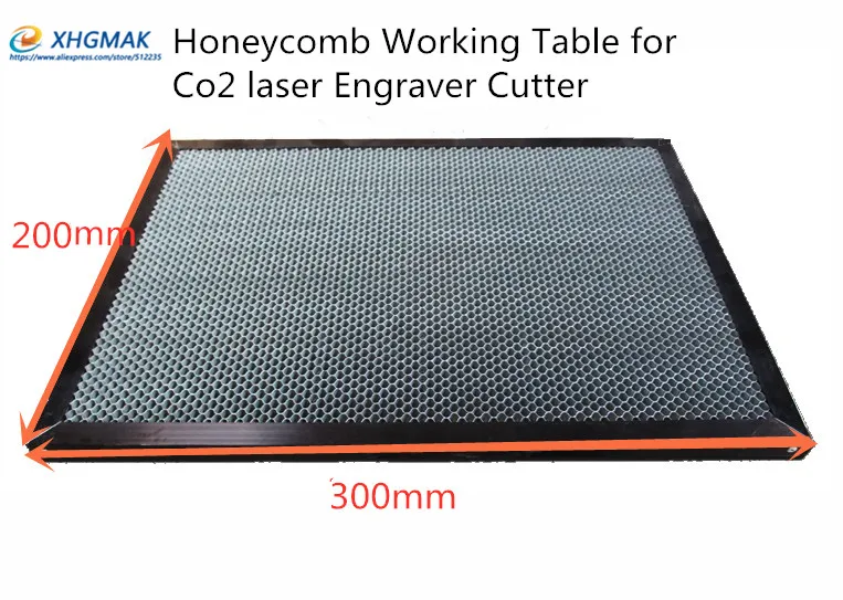 Laser Enquipment Părți Fagure Masa de Lucru Pentru Gravare Laser CO2 Masina de debitat Shenhui SH K40 Timbru Gravor 320x220mm