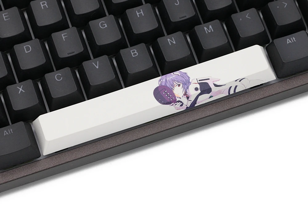 Noutatea provideri de colorant subtitrat Taste bara de spațiu pbt personalizat tastatură mecanică EVA Ayanami Rei あやなみ レイ