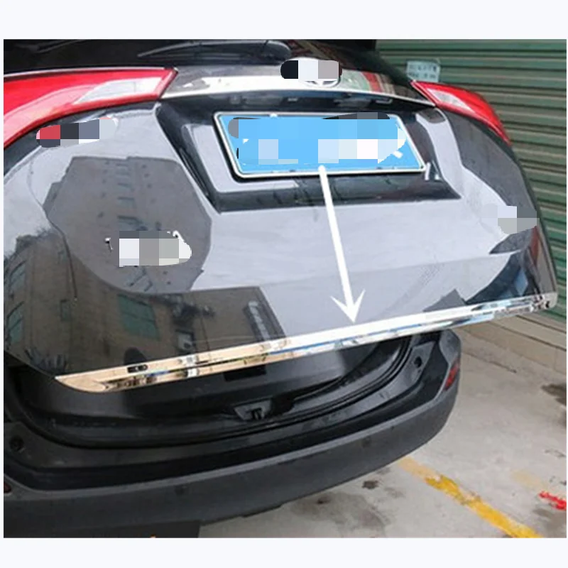 Pentru Toyot un RAV4 2013 2018 Hayon Usa Spate Jos Capacul de Turnare Tapiterie din Oțel Inoxidabil înapoi tapiterie usi Accesorii auto
