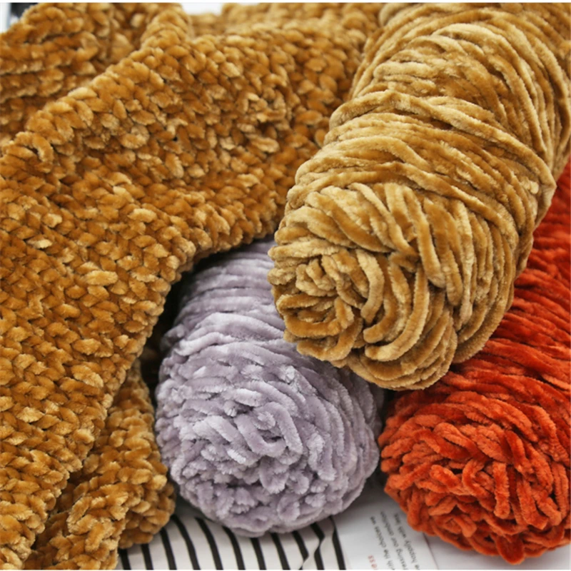 3pcs Catifea fire Moi de proteine de Cașmir Fire de mătase lână copil Fire de croșetat de tricotat Fire de bumbac pentru copii de lână pulover DIY