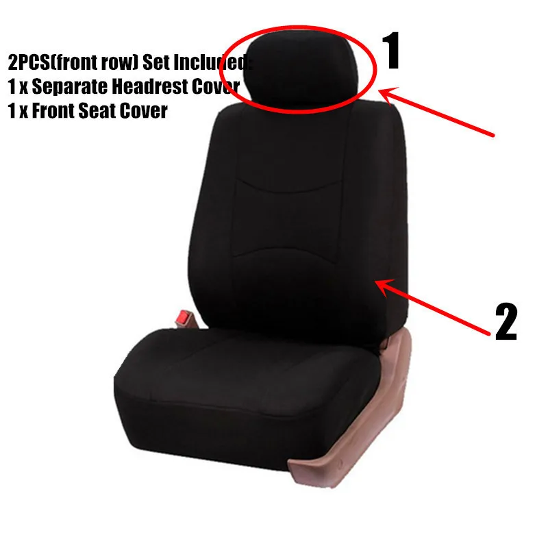 De înaltă calitate, 2/4/9pcs Car Seat Cover Set Universal de Personalitate Anvelope Urmări Despicare Auto Styling Accesorii Accesorii de Interior